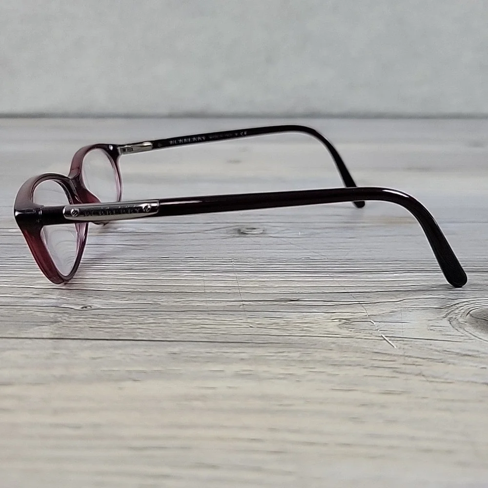 Burberry Eyeglasses B 2097 3014 Frames Only 50-15-135 Oval Red‎ Italy